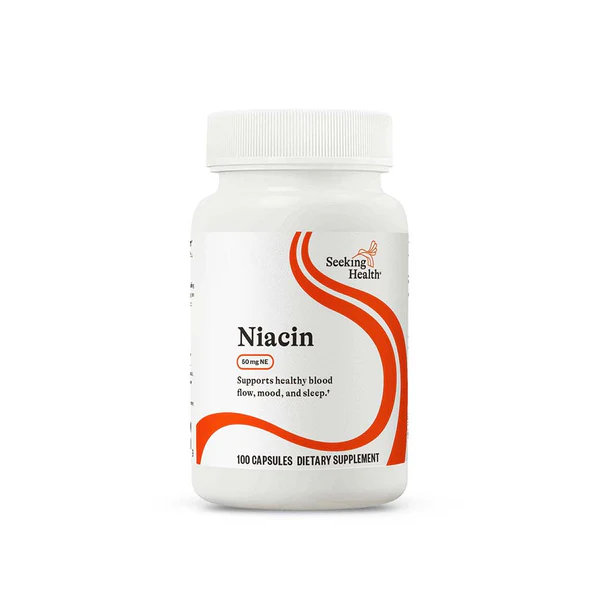 Seeking Health - Niacin - 100 capsules