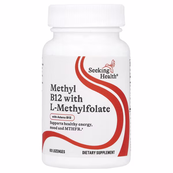 Seeking Health - Methyl B12 with L-Methylfolate - 60 Lozenges