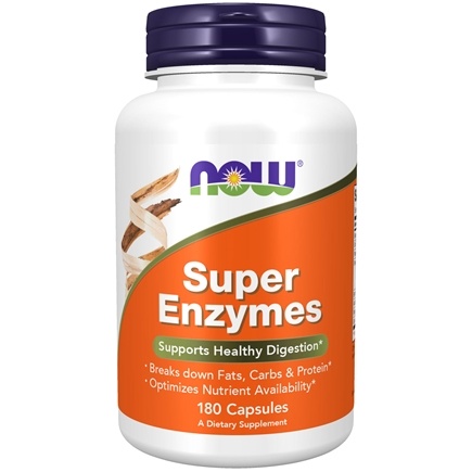 Now - Super Enzymes - 180 Tablets