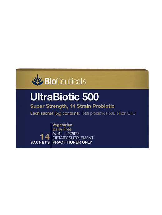 BioCeuticals - Ultrabiotic 500 - 14 Sachets