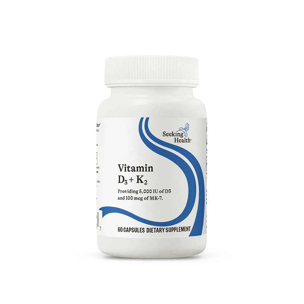 Seeking Health - D3 & K2 - 60 Capsules