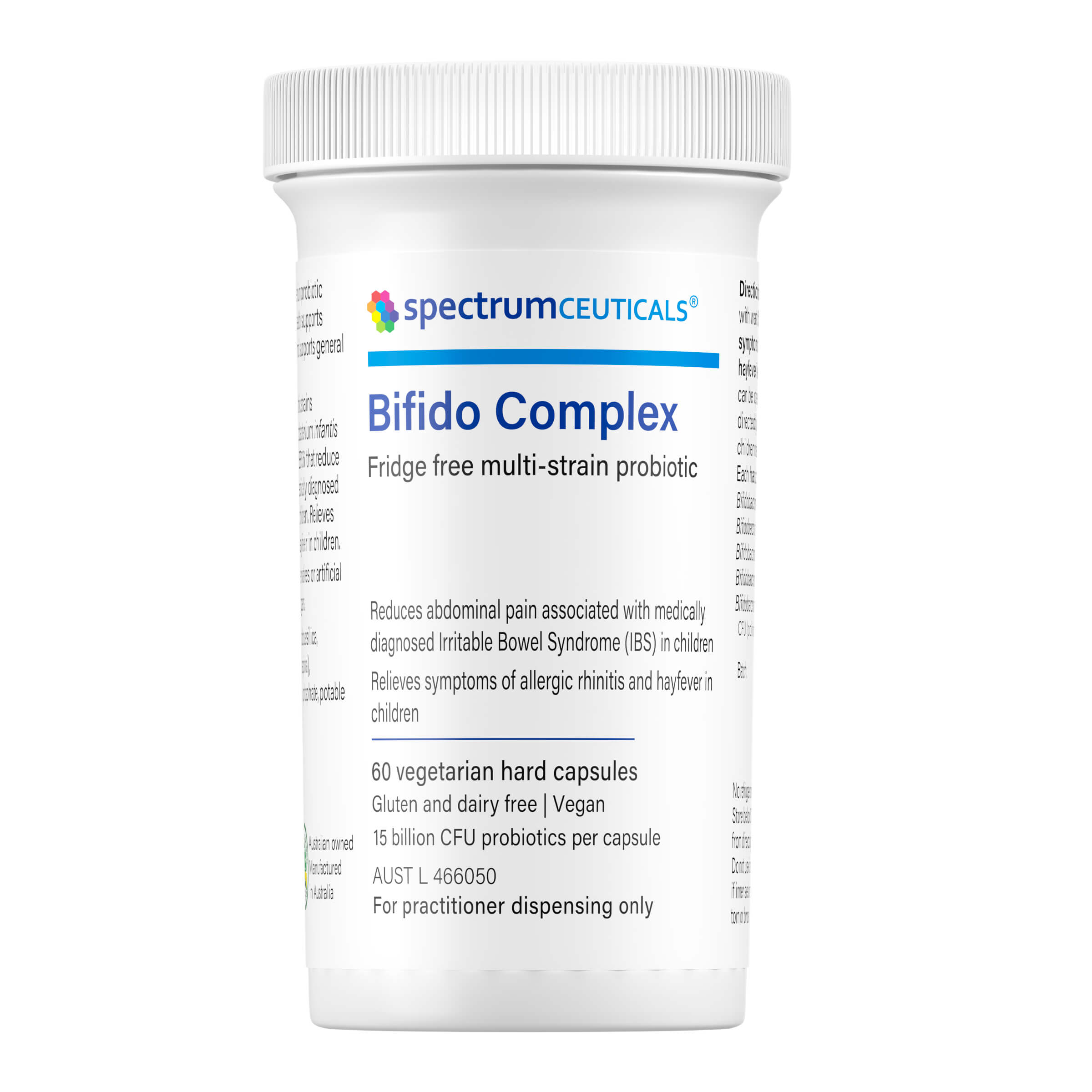 Spectrum Ceuticals - Bifido Complex - 60 Capsules