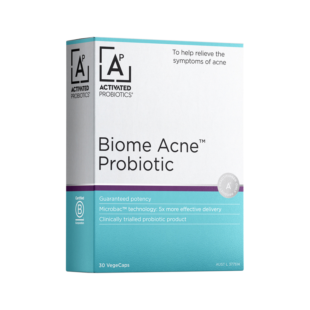 Activated Probiotics - Biome Acne Probiotic - 30 Capsules