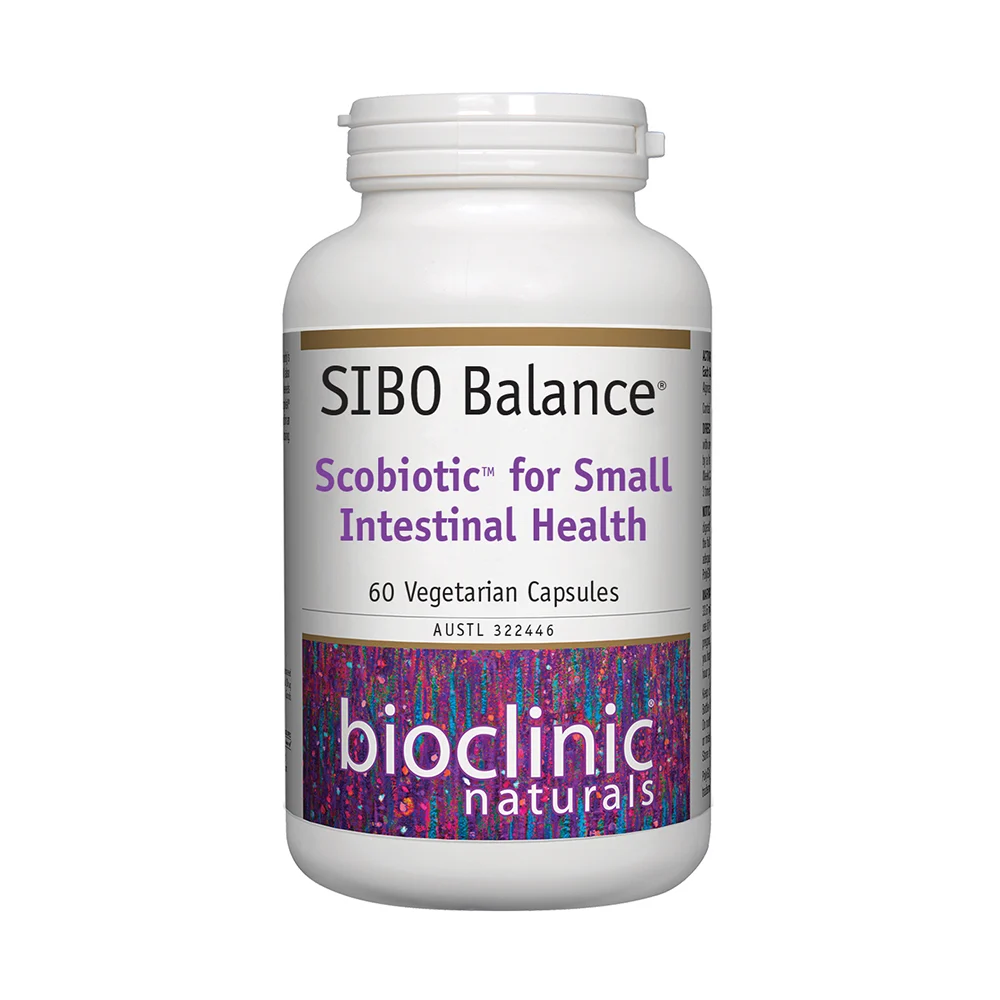 Bioclinic Naturals - Sibo Balance - 60 Capsules