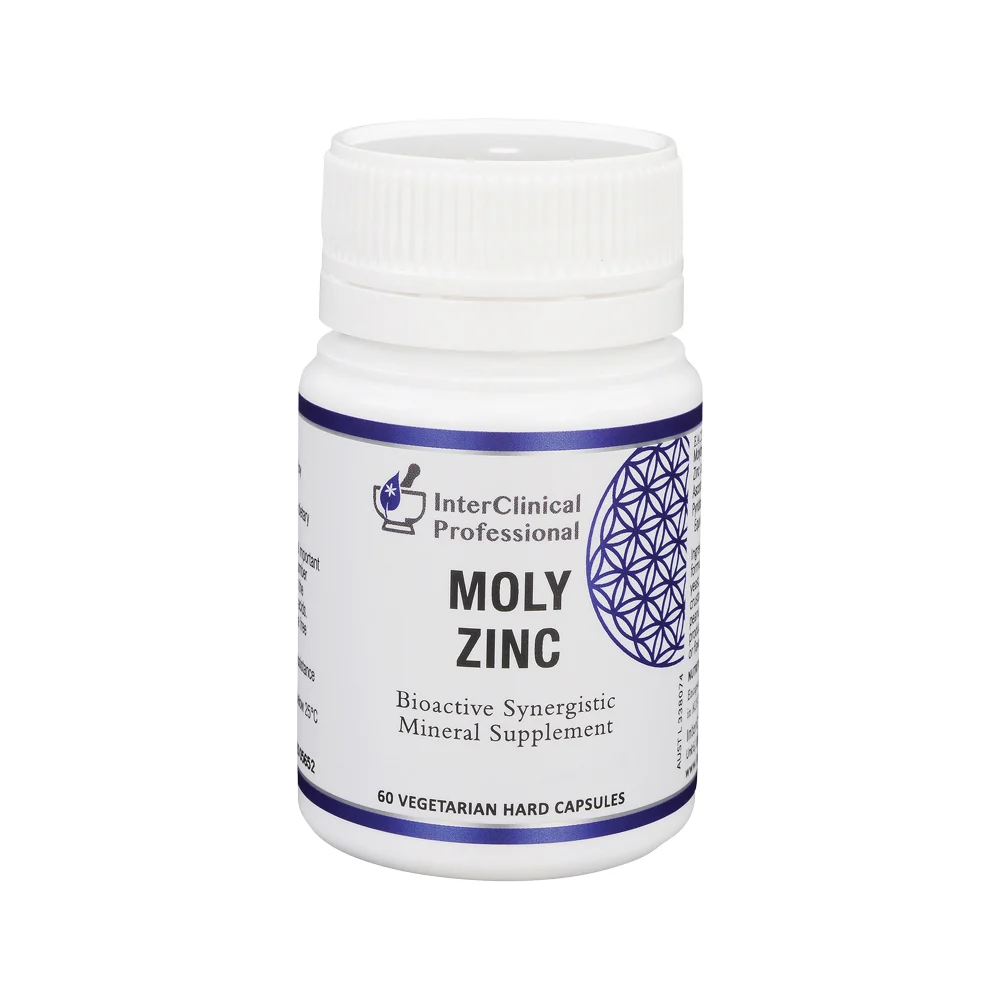 InterClinical Professional - Moly Zinc - 60 capsules