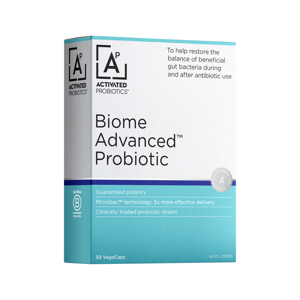 Activated Probiotics - Biome Advanced Probiotic - 30 Capsules