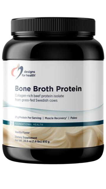 Designs for Health - Bone Broth Protein - Vanilla - 810g