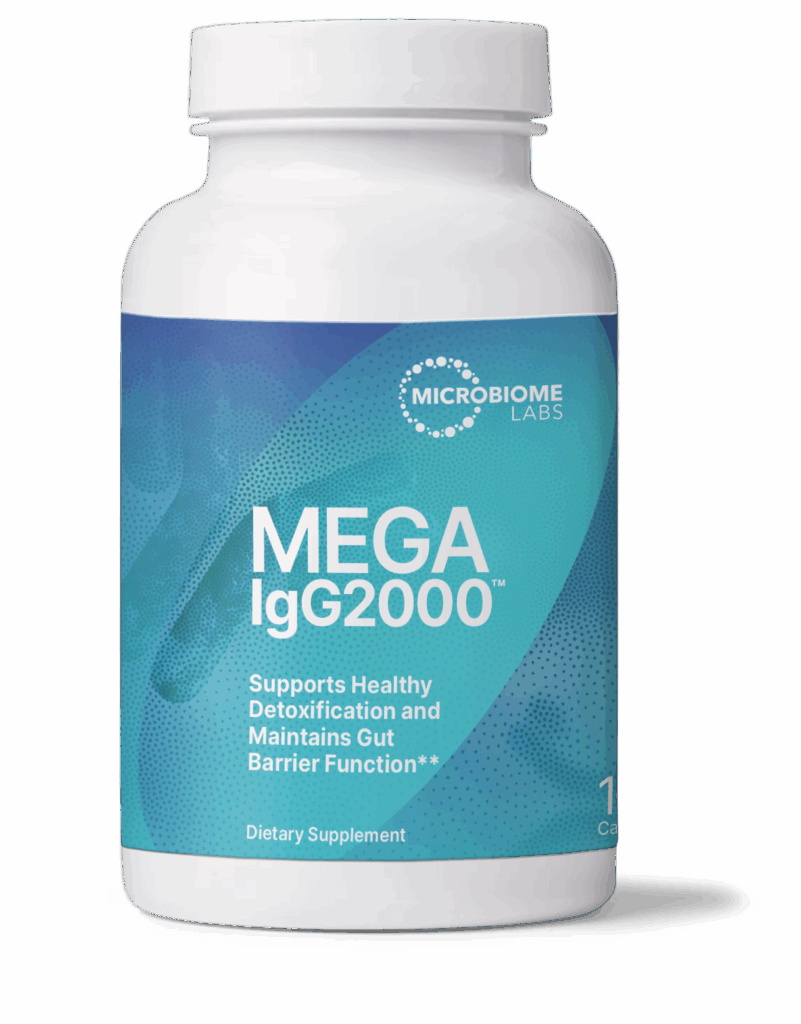 Microbiome Labs - MEGA IgG2000 - 120 Capsules