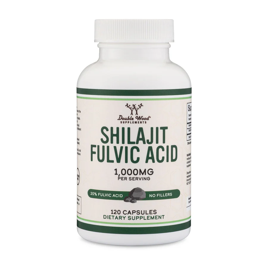 Double Wood - Shilajit Fulvic Acid - 120 Capsules