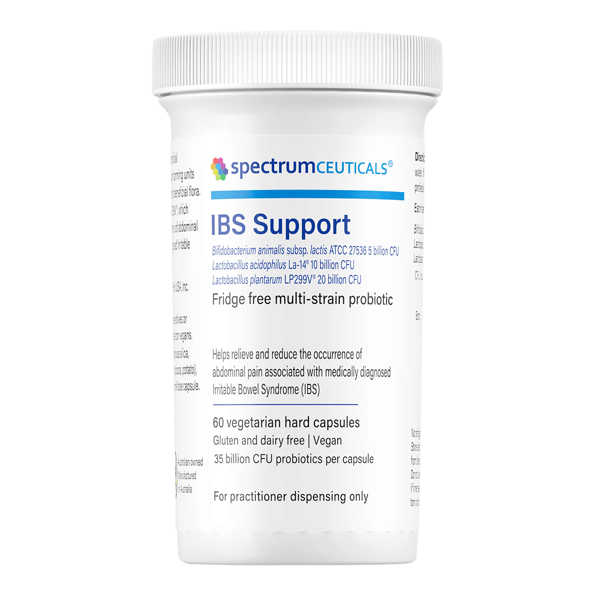 Spectrum Ceuticals - IBS Support - 60 Capsules